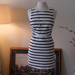 Zara Striped Blue & White Mini Dress